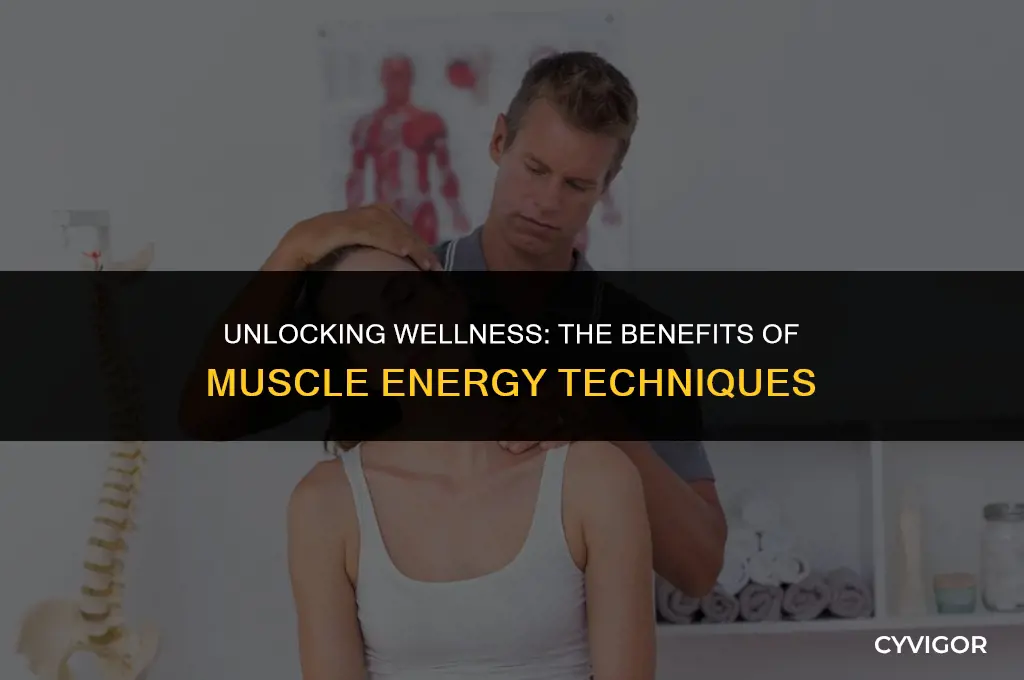what is muscle energy techniques good for