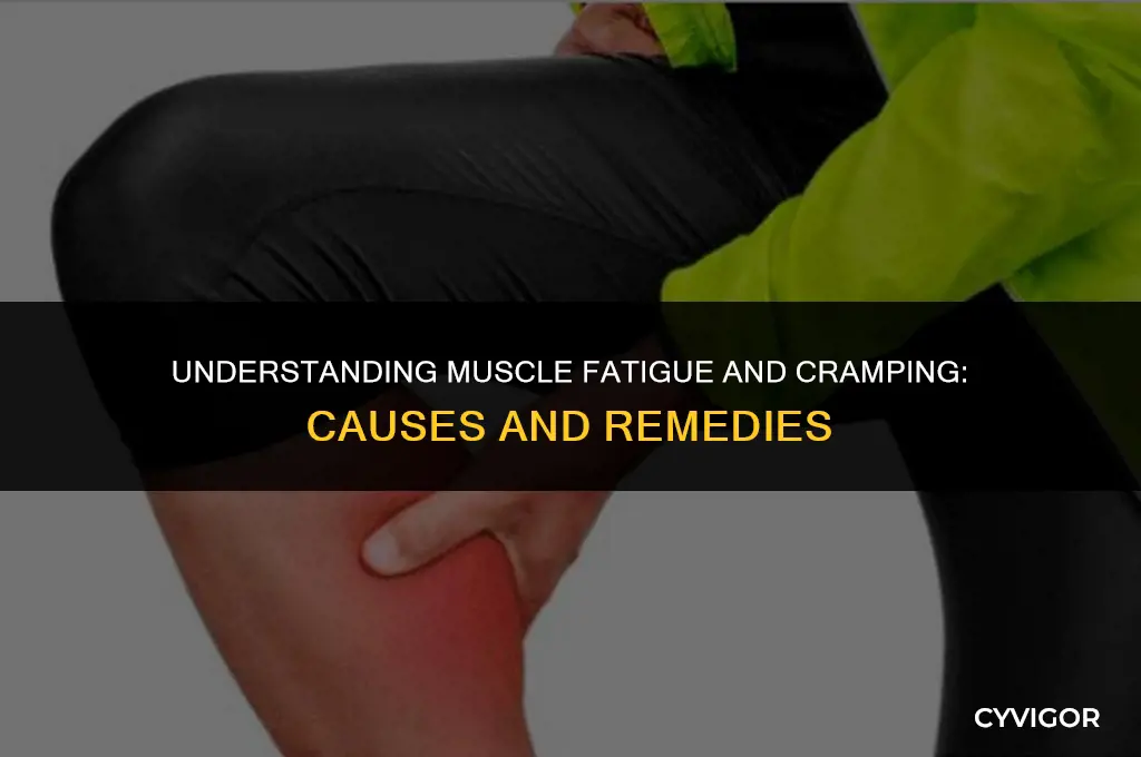 what is muscle fatigue or cramping
