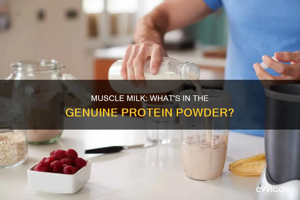 what is muscle milk genuine
