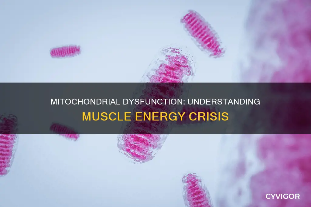 what is muscle mitochondrial dysfunction