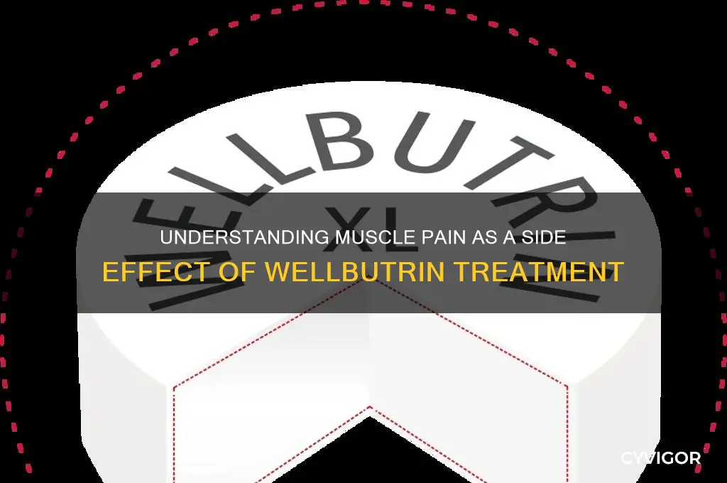 what is muscle pain with wellbutrin