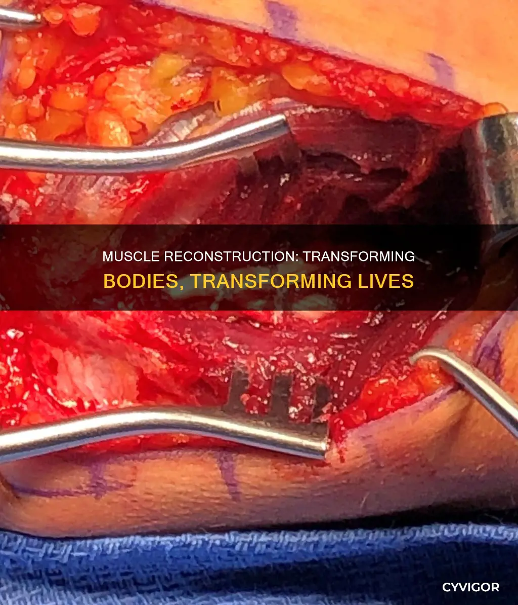 what is muscle reconstruction