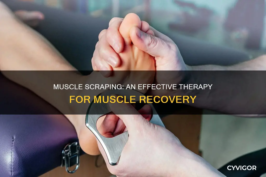 what is muscle scraping for