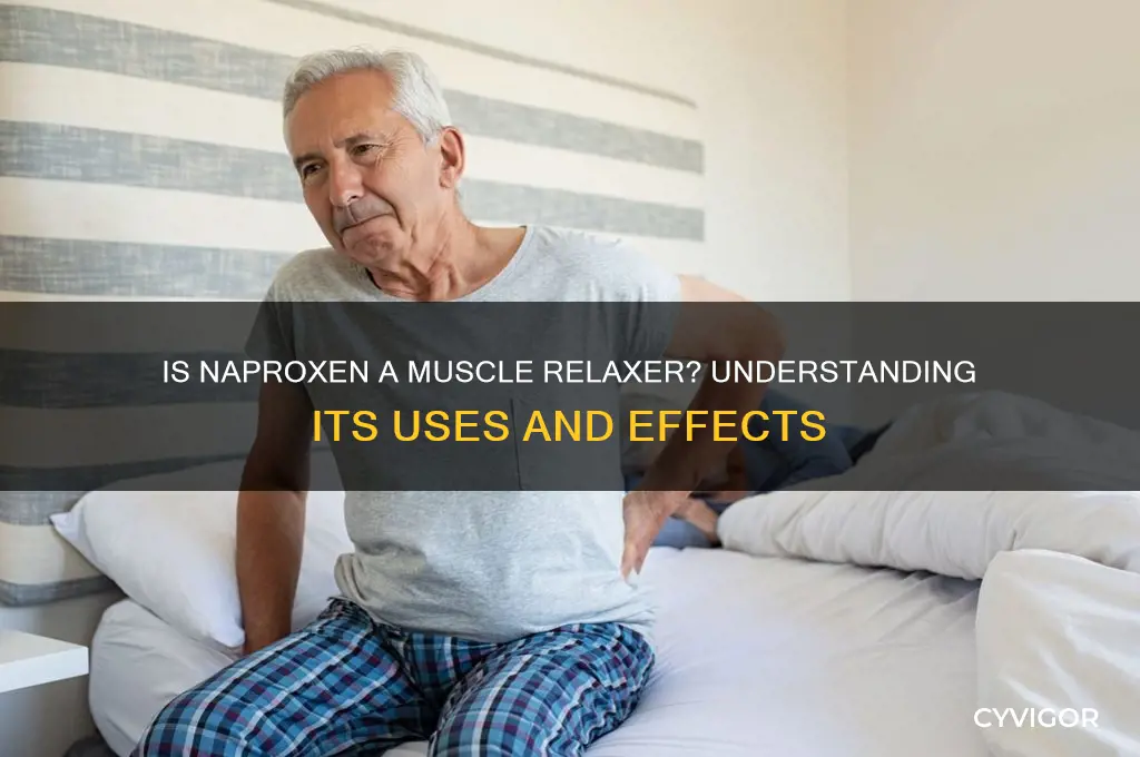 what is naproxen a muscle relaxer