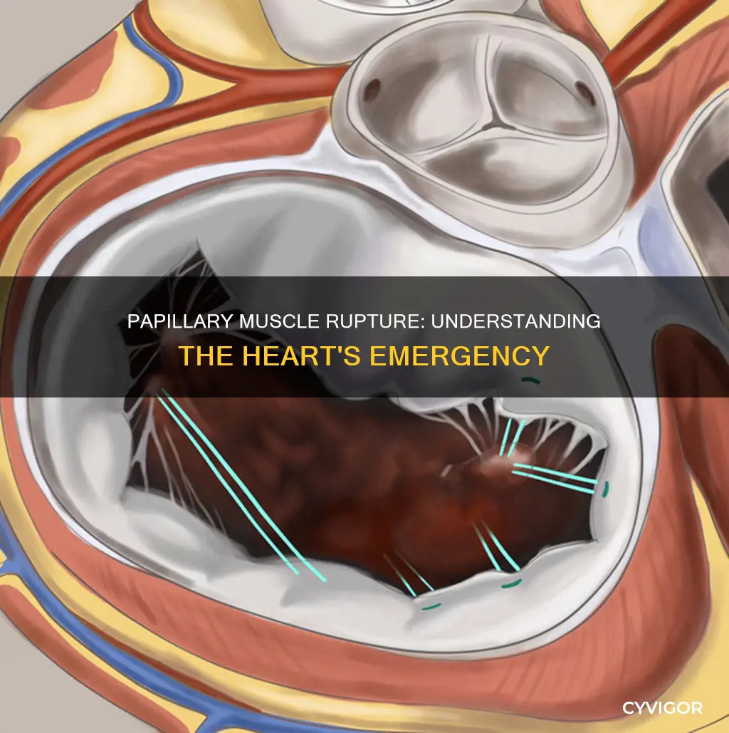 what is papillary muscle rupture