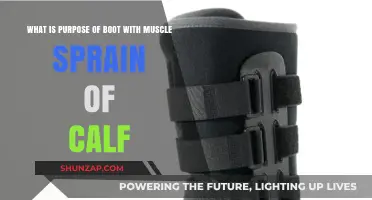 Healing Steps: The Role of Boots in Calf Muscle Sprain Recovery
