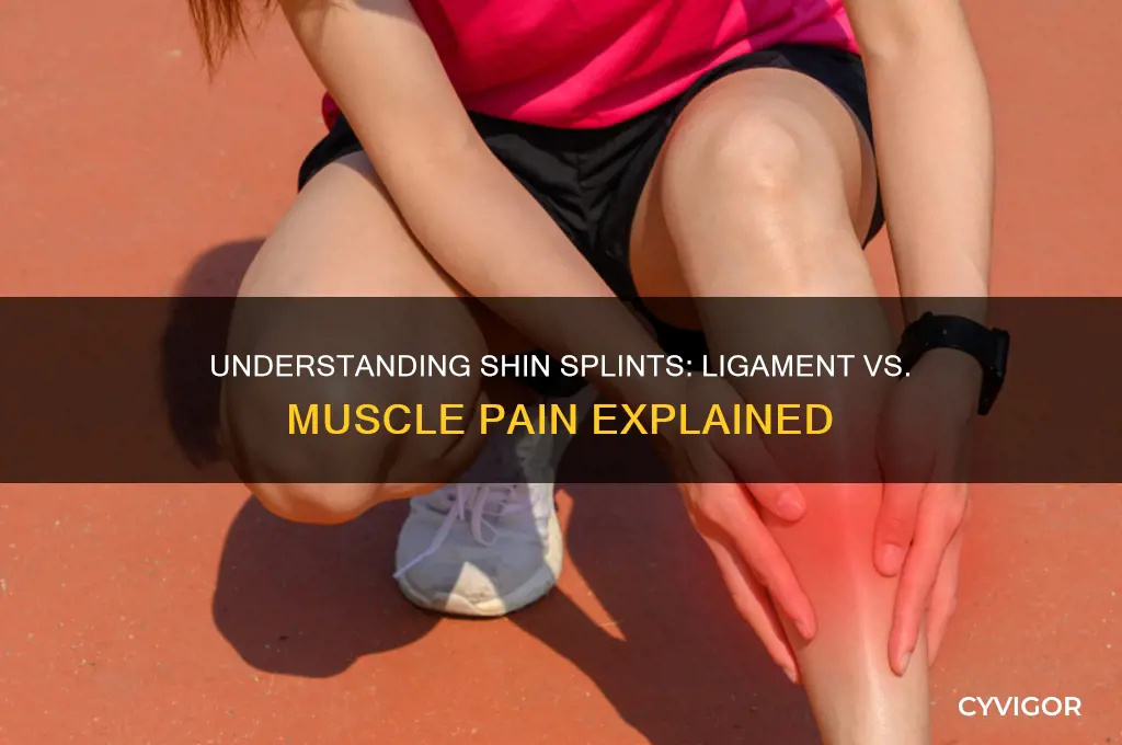 what is shin splint ligament or muscle pain