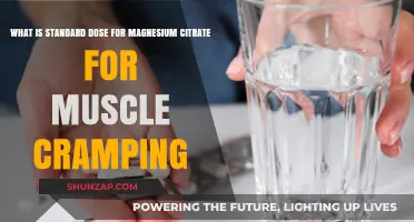 Relieving Muscle Cramps: The Optimal Magnesium Citrate Dosage Guide