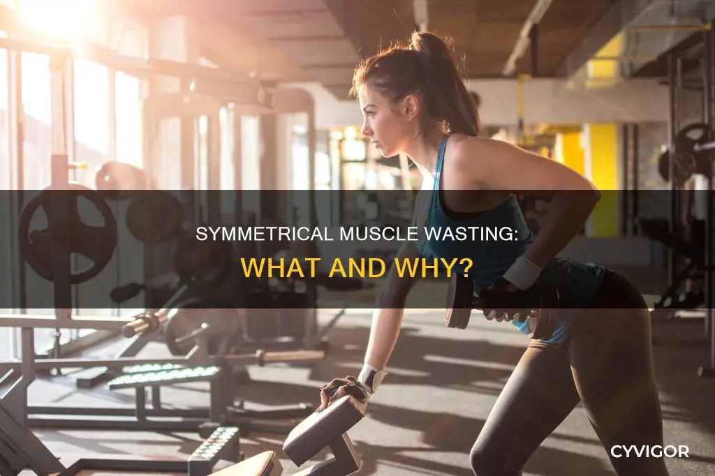 what is symmetrical muscle wasting