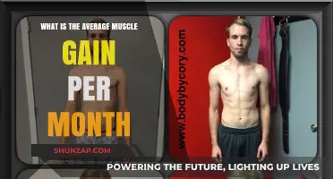 Monthly Muscle Gain: Understanding Average Growth Rates for Strength Training