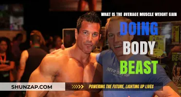 Body Beast Muscle Gain: Average Weight Increase Explained