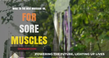 Top Massage Oils to Relieve Sore Muscles: A Complete Guide