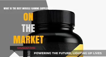 Top Muscle Gaining Supplements: Unlocking Optimal Growth and Strength