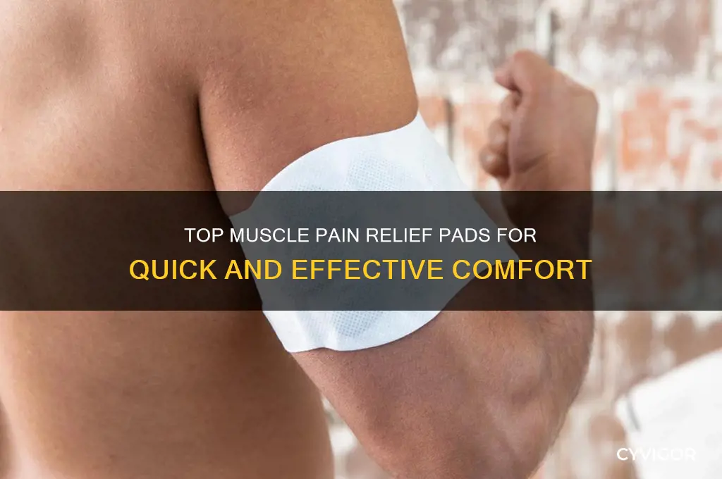 what is the best muscle pain releif pads