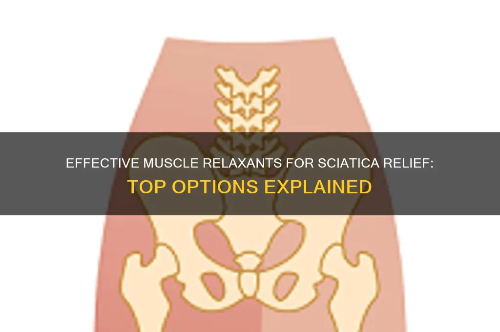what is the best muscle relaxant for sciatica