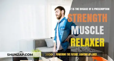 Understanding Prescription Muscle Relaxer Dosage: A Comprehensive Guide