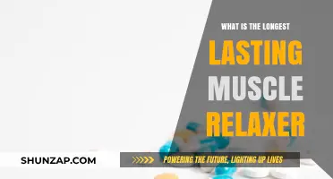 Longest Lasting Muscle Relaxers: Effective Relief Options and Durations