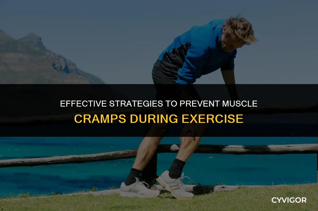 what is the prevention for muscle cramps
