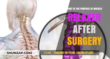 Muscle Relaxers Post-Surgery: Purpose, Benefits, and Recovery Support