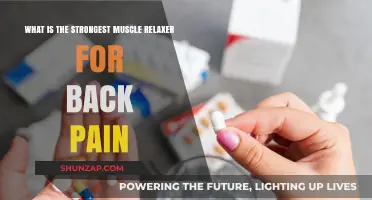 Ultimate Guide: Strongest Muscle Relaxers for Severe Back Pain Relief