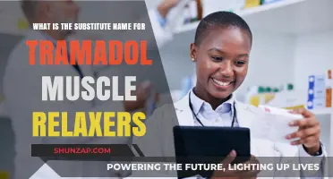 Tramadol Alternatives: Exploring Substitute Muscle Relaxers for Effective Pain Relief