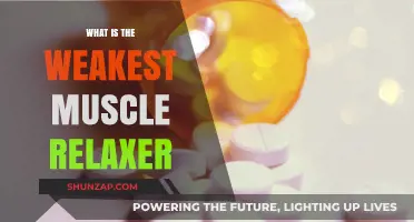 Exploring the Weakest Muscle Relaxer: A Comprehensive Guide to Options