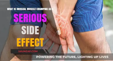 Unusual Muscle Cramping: A Serious Side Effect You Shouldn't Ignore
