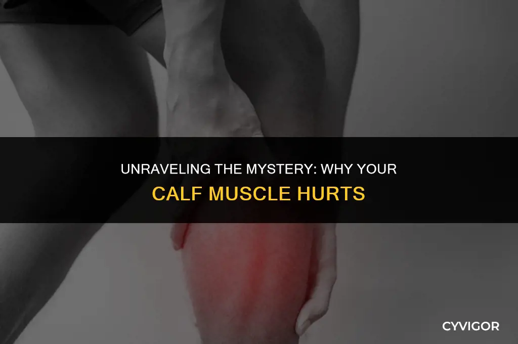 what is wrong with my calf muscle