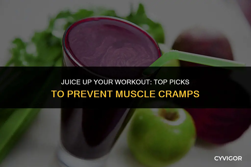what juice to drink for muscle cramps