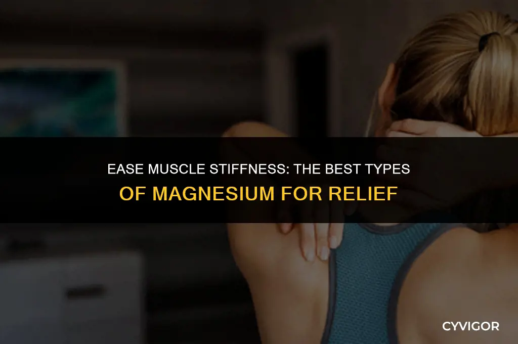 what kind of magnesium is good for muscles stiffness