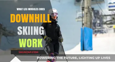 Downhill Skiing: Targeted Leg Muscles for Strength and Endurance