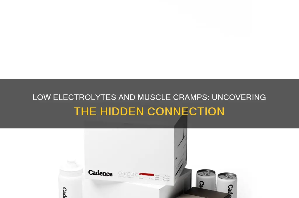 what low electrolyte causes muscle cramps