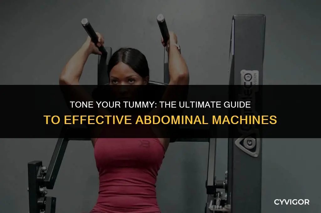 what machine is good to tighten stomach muscles