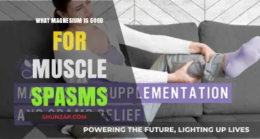 Relieve Muscle Spasms: The Power of Magnesium Supplements