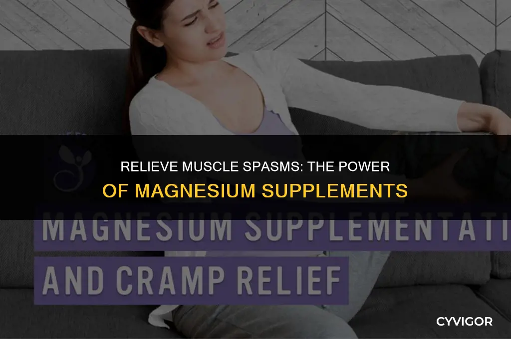 what magnesium is good for muscle spasms