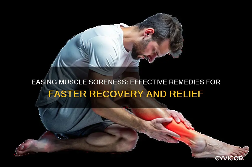 what makes sore muscles feel better