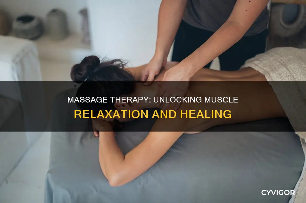 what massage does to muscles