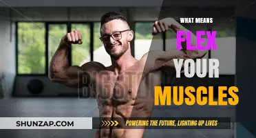 Flexing Muscles: Show Strength, Power, and Confidence