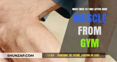 Post-Workout Muscle Relief: Best Meds for Gym-Induced Soreness