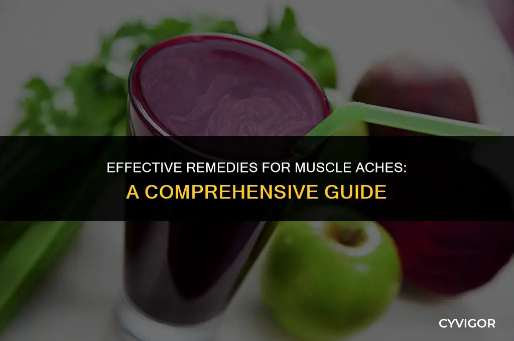 what medicine is good for muscle aches