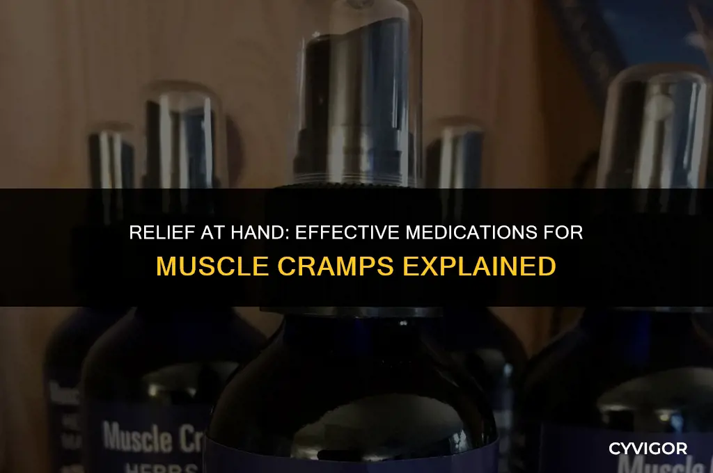 what meds to take for muscle cramps