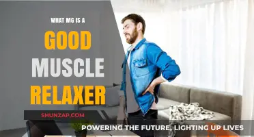 Effective Muscle Relaxer Dosage: Finding the Right MG for Relief