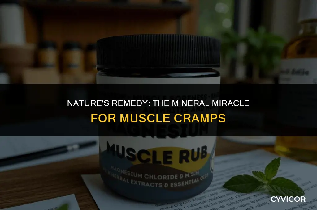 what mineral is good for muscle cramps