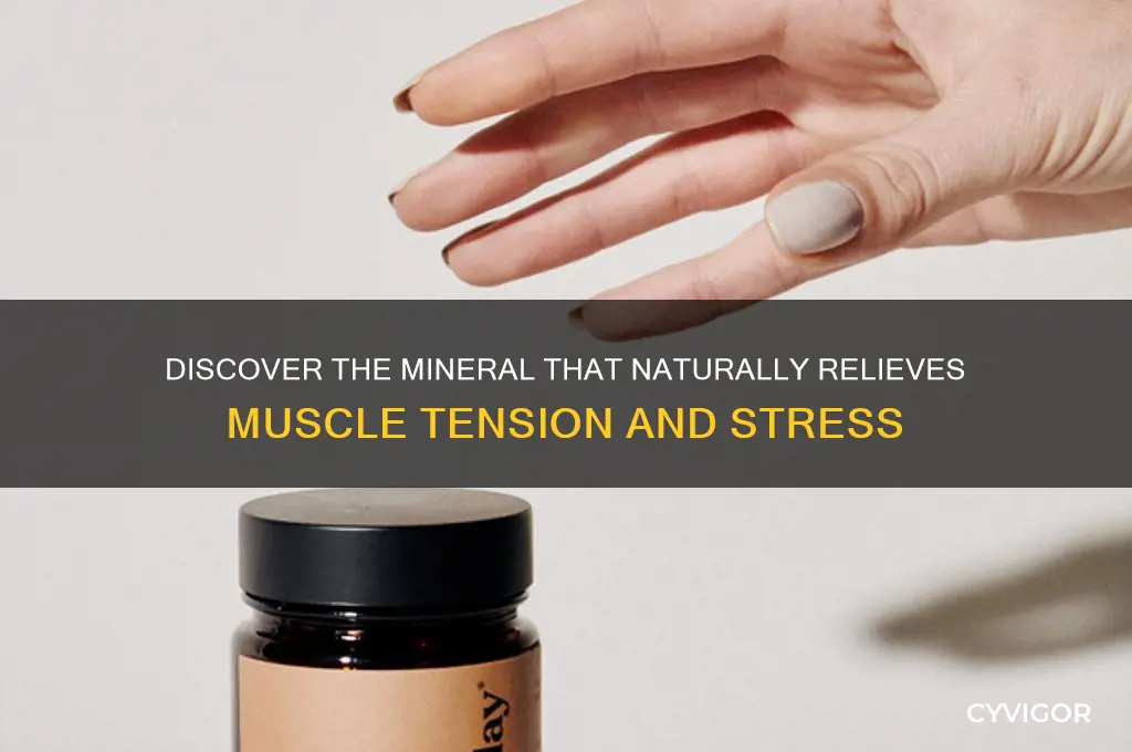 what mineral relaxes muscles