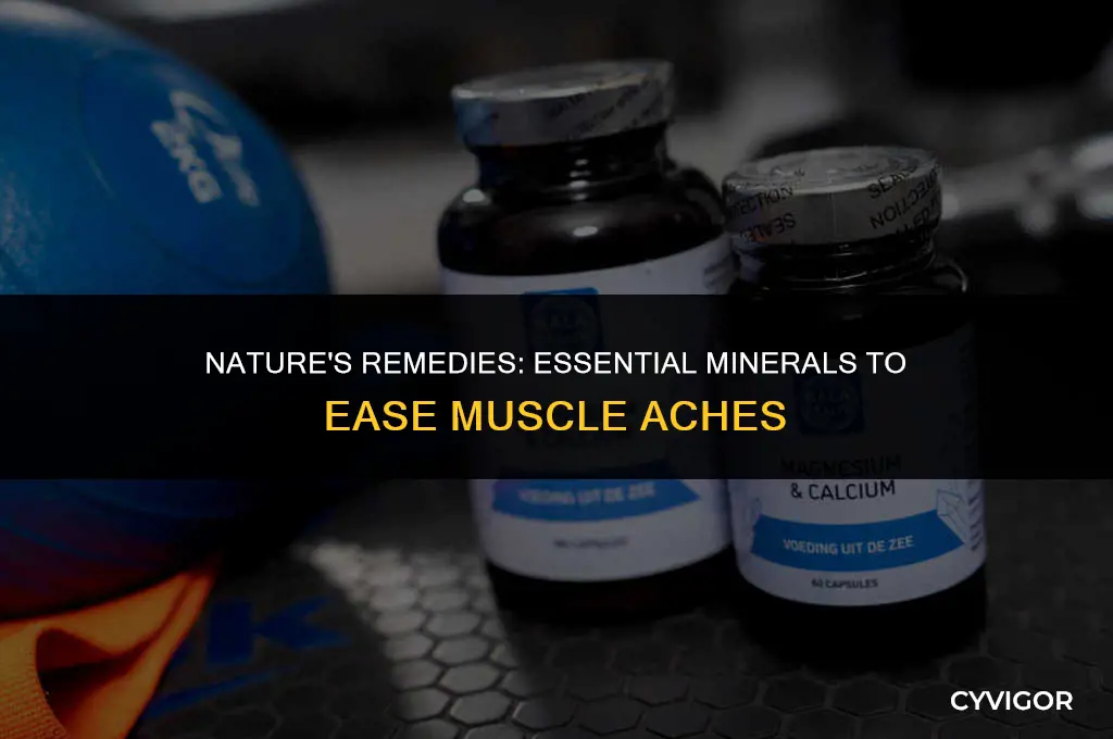 what minirals are good for muscle aches