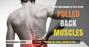 CoQ10 Dosage Guide: Relieving Pulled Back Muscles with Mulligrams