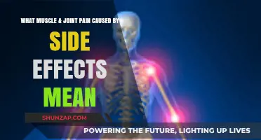 Understanding Muscle & Joint Pain: Side Effects and Their Implications