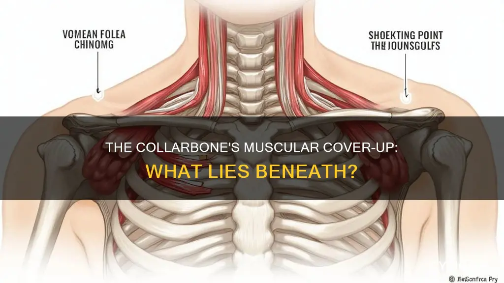 what muscle covers collarbone