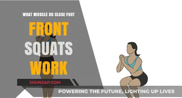 Close Foot Front Squats: Target Muscles and Benefits Explained