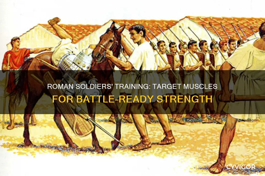what muscle do roman soldiers work